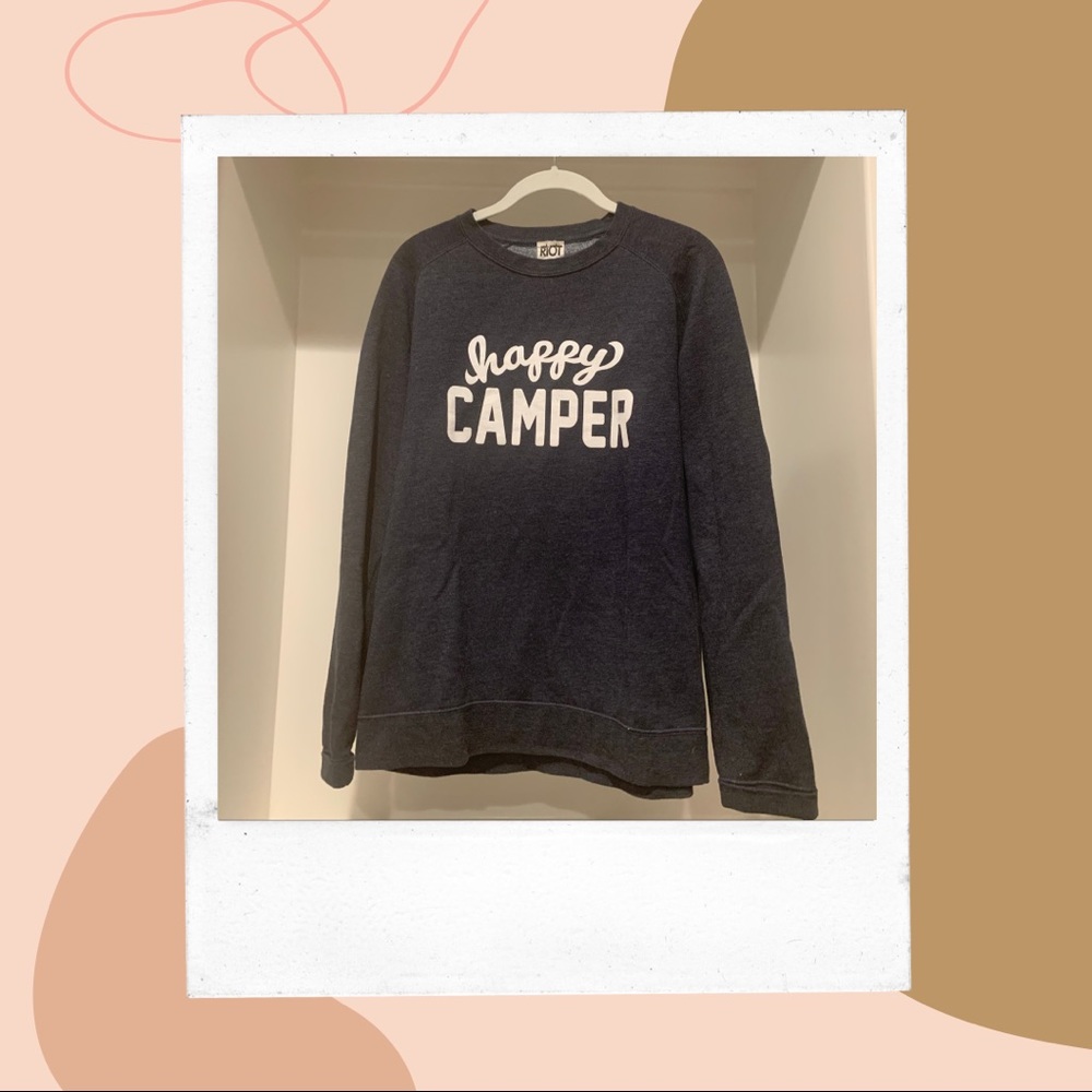 Suburban Riot Happy Camper Sweatshirt